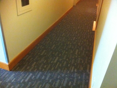 Finished Carpet on the 4th Floor