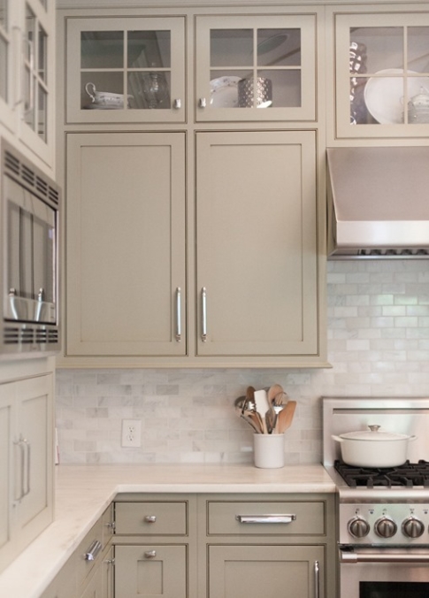 Taupe kitchen